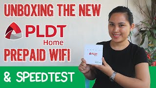 LATEST PLDT HOME PREPAID WIFI 2020 UNBOXING amp SPEED TEST [upl. by Lorn]