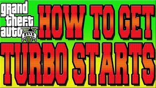 GTA 5 ONLINE RACE TURBO START TUTORIAL  HOW TO GET TURBO STARTS IN RACES GTA V Multiplayer [upl. by Kahcztiy]