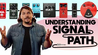 Effects Pedal Order Explained [upl. by Rramel620]