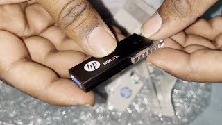 HP USB 32 X718W 256 GB Pen Drivel Unboxing amp Review  Cheapest And Best Blue Dart Pendrive Unboxing [upl. by Ailana]