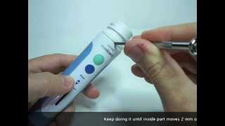 Philips Sonicare Elite Toothbrush Repair How to Replace OnOff switch [upl. by Anoyet]