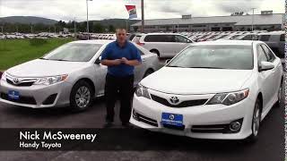 2014 Toyota Camry LE and Camry SE Comparison [upl. by Yvor]