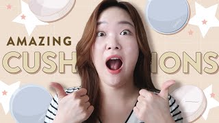 AMAZING CUSHION FOUNDATIONS KBEAUTY  espoir romampnd vampa shhom jungsaemmool ysl [upl. by Cory502]