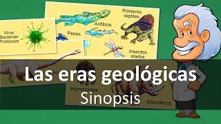 Las eras geológicas  Sinopsis📗 aulamedia Historia [upl. by Bohrer556]