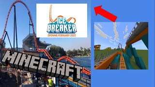 Icebreaker SeaWorld OrlandoMinecraft Recreation [upl. by Thomajan]