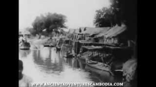 Old Footage of Cambodia from a 1937 Expedition Journey [upl. by Anid]