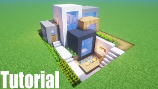 Minecraft Tutorial How To Make A Modern House 13 quot2020 Tutorialquot [upl. by Yrellam]