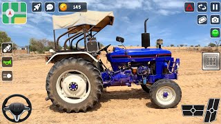 Big farming games farm games  tractor game  tractor wala game  tractor gadi game 7 [upl. by Xavier]