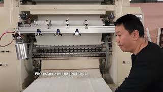 Interfold V folding hand towel paper machine [upl. by Stanly]