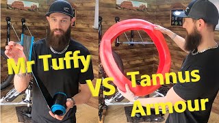 Mr Tuffy Tire Liners vs Tannus Armour Foam [upl. by Katheryn652]