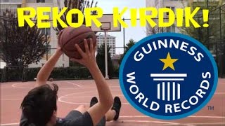 5 BASKET DÜNYA REKORU DENEMESİ REKOR İÇERİR [upl. by Tawney]