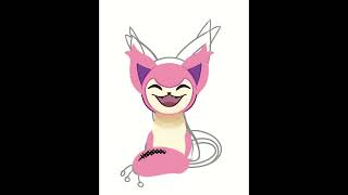 Skitty from Memory  Pokemon Timelapse [upl. by Yug]