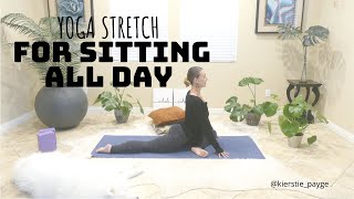 Yoga Stretch for Sitting all Day [upl. by Hanfurd]