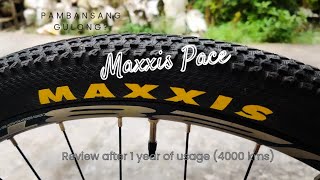 Maxxis Pace long term review  1 year of usage Tagalog [upl. by Aissatsana]