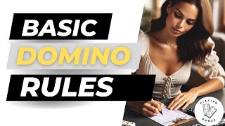 Domino Rules Double 6  Domino Game Rules for Beginners Part 1 [upl. by Akahs]