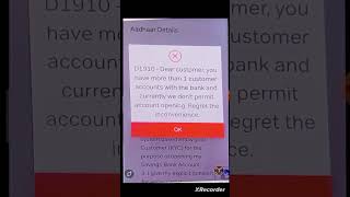 Airtel payment Bank account opening error latest update 2024 Dear Customer You have more than [upl. by Atteynek]