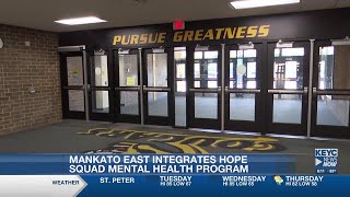 Mankato East High School integrates ‘Hope Squad’ mental health program [upl. by Margy]