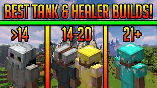 BEST TANK amp HEALER BUILDS FOR ALL CATACOMB LEVELS  Hypixel Skyblock Guide [upl. by Asirehc400]