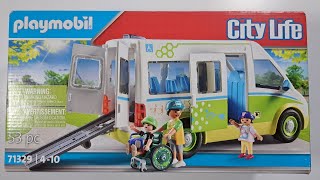 Playmobil 71329 quotSchulbusquot Inklusion inklusive [upl. by Eeldarb731]