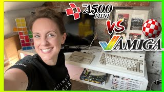 Amiga 500 Mini VS Amiga 600 with GoTek Drive Game testing [upl. by Iffar]