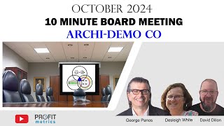 Archi Demo Co Board Meeting  Oct 24 incl 10 mins bonus [upl. by Notgnilra]