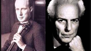 G Kulenkampff amp E Mainardi quotDouble Concertoquot Brahms 3Mov [upl. by Ejrog]