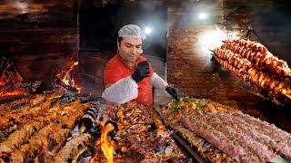 Mouthwatering legendary kebab varieties Best Turkish street foods [upl. by Eiramlatsyrc]