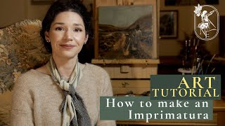 Imprimatura Demonstration Step by Step Guide to Underpainting [upl. by Carroll]