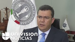 Encargado de las prisiones federales de México explica el traslado de quotEl Chapoquot [upl. by Juxon]