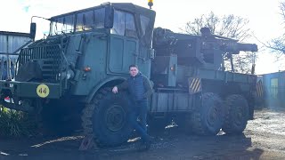 We bought another postwar military heavy wrecker Weighing 17 tons [upl. by Bartosch573]