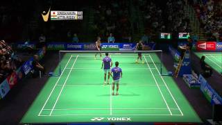 Yonex US Open Cship 2015  Badminton SF M5MD  T KamuraK Sonoda vs M AttriB S Reddy [upl. by Darbie203]