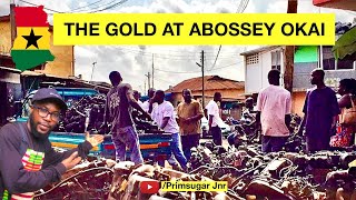 Explore Ghanas Biggest Used Car Parts Market Abossey Okai  Walk Video ghana accra carparts [upl. by Christiano52]