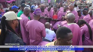 OLITA LIVE AT CHIEF OSADOLOR OGIEFAS BIRTHDAY [upl. by Neilson]