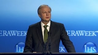 BP CEO Bob Dudley on The US Russia and the Worlds Energy Journey at CERAWeek 2013 [upl. by Johiah]