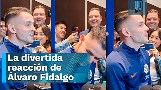 La divertida reacción de Álvaro Fidalgo cuando le dijeron que tenía oferta del Real Madrid [upl. by Lonyer]