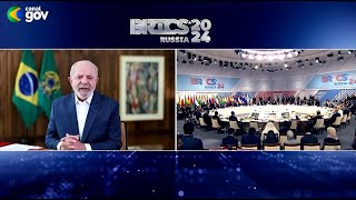 Discurso do presidente Lula na Sessão Plenária Aberta da Cúpula do BRICS [upl. by Marget352]