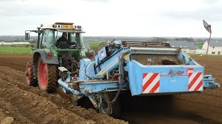 Gopro Tamisage 2015  Preparation des terres à pdt Fendt 309 [upl. by Macmillan]