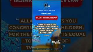 Join our Islamic Inheritance Law course today Contact us at 923288999110 [upl. by Garap]