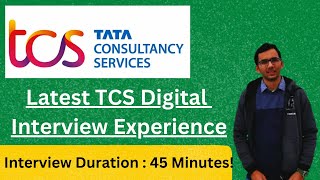 Latest TCS Interview Experience  Digital Role  Interview Questions amp Answers 🔥🔥 [upl. by Weinreb]