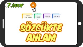 Sözcükte Anlam  Detaylı Konu Anlatımı 📙 7Sınıf Türkçe 2023 [upl. by Siuluj]