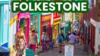 Discovering the Charms of Folkestone A Guided Walk Through a Coastal Gem  2023 [upl. by Higley629]