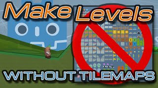 How to Make 2D Platformer Levels WITHOUT Tilemaps [upl. by Clayborn]