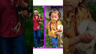 Chinnu as Alluarjun in Alavaikuntapuram lo 😄 song music alluarjun entertainment [upl. by Kinson]