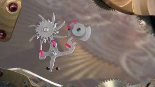 Omega CoAxial Escapement Explained [upl. by Nallak]