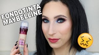 Test Maybelline Instant Anti Age Fondotinta  Giulia Bencich [upl. by Lindie]