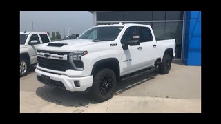 2024 Chevrolet Silverado 2500HD LTZ in Summit White [upl. by Ydnac]