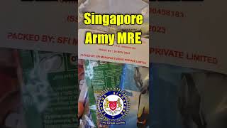 Singapore Combat Ration Military MRE 🇸🇬 [upl. by Delos]