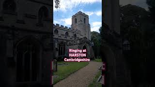 Bellringing at Harston Cambridgeshire bellringing churchbells Harston cambridgeshire [upl. by Asile]