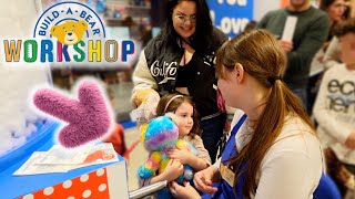 CREIAMO PELUCHE DA BUILD A BEAR A ROMA  HAMLEYS A ROMA FINALMENTE   chiara paradisi [upl. by Nilrak804]