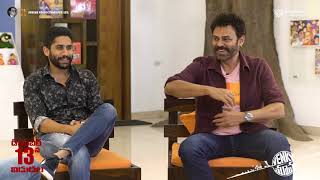 Rana interviews Venkatesh Suresh Babu and Naga Chaitanya  Venky Mama  idlebraincom [upl. by Madella]